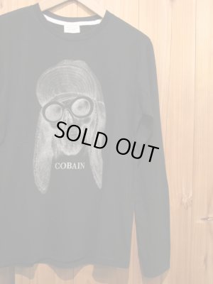 画像1: 半額SALE！！\9240→\4620！BIAS バイアス DEAD-MAN L/S Tee “COBAIN” BLACK