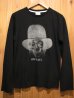 画像2: 半額SALE！！\9240→\4620！BIAS バイアス DEAD-MAN L/S Tee “MICHAEL” BLACK (2)