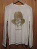 画像2: 半額SALE！！\9240→\4620！BIAS バイアス DEAD-MAN L/S Tee “MICHAEL” OFF WHITE (2)