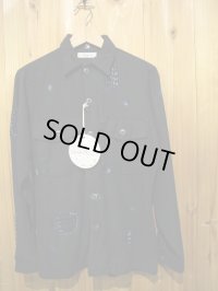 半額SALE！！\18900 → \9450！SHANANA MIL US ARMY UTILITY SHIRT DAMAGE