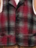 画像4: スペシャルSALE！\１４７００→\６９００ ！  La rosa de la fabrica wool check vest RED (4)