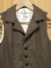 画像2: 半額SALE！！\１４７００→\７３５０ ！  La rosa de la fabrica wool vest brown (2)