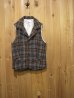 画像1: スペシャルSALE！！\１４７００→\６９００ ！ La rosa de la fabrica wool check vest GRAY (1)