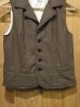 画像3: 半額SALE！！\１４７００→\７３５０ ！  La rosa de la fabrica wool vest brown (3)