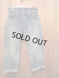 半額SALE！！\27300→\13650！La rosa de la fabrica cropped denim pants light