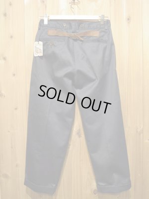 画像4: 半額SALE！！\16800→\8400 ！La rosa de la fabrica cropped trousers navy