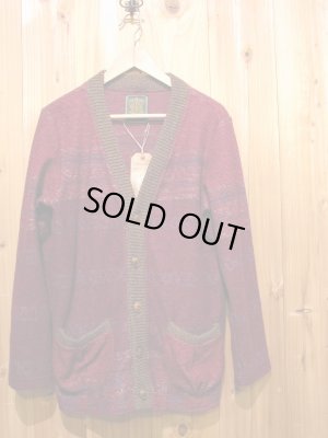 画像1: 半額SALE！！\23100→\11550！Gypsy & sons JQ PILE　カーデ wine