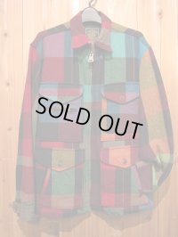 SALE！！\39900→\23940！Gypsy & sons WOOL CRAZY BLOCKCHECK SIZE M