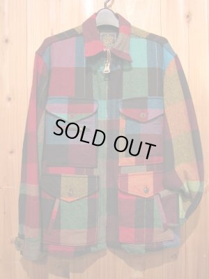 画像1: SALE！！\39900→\23940！Gypsy & sons WOOL CRAZY BLOCKCHECK SIZE M