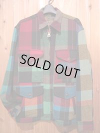 SALE！！\39900→\23940！Gypsy & sons WOOL CRAZY BLOCKCHECK SIZE L