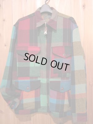 画像1: SALE！！\39900→\23940！Gypsy & sons WOOL CRAZY BLOCKCHECK SIZE L