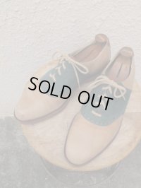 送料無料！USA製 COLE HAAN コールハーン サドルシューズ ヌバック