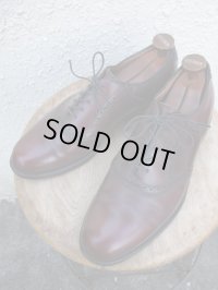 送料無料！USA製 LANDS'END ランズエンド CALF LEATHER カーフレザー ドレスシューズ