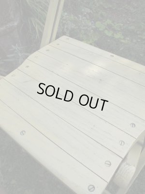 画像2: SALE！￥９８００→￥６５００！ＵＳＡ輸入 VINTAGE ホールディング チェア 折りたたみ椅子 G