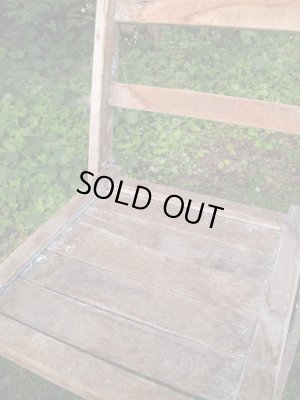 画像3: SALE！￥９８００→￥６５００！ＵＳＡ輸入 VINTAGE ホールディング チェア 折りたたみ椅子 paintB