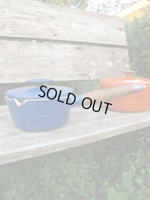 画像2: ＵＳＡ輸入 VINTAGE デンマーク製ビンテージ COPCO コプコ ホーロー 鍋 ブルー