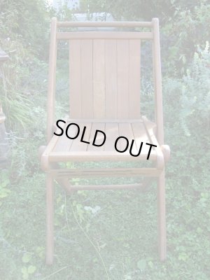 画像2: SALE！￥９８００→￥６５００！ＵＳＡ輸入 VINTAGE ホールディング チェア 折りたたみ椅子 H