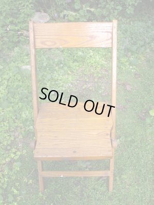 画像2: SALE！￥９８００→￥６５００！ＵＳＡ輸入 VINTAGE ホールディング チェア 折りたたみ椅子 F
