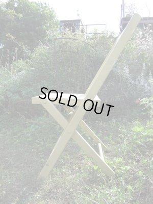 画像3: SALE！￥９８００→￥６５００！ＵＳＡ輸入 VINTAGE ホールディング チェア 折りたたみ椅子 G
