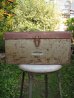 画像2: ＵＳＡ輸入 VINTAGE HANDYMAN steel TOOL BOX 道具箱 (2)