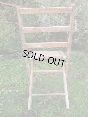 画像5: SALE！￥９８００→￥６５００！ＵＳＡ輸入 VINTAGE ホールディング チェア 折りたたみ椅子 paintA