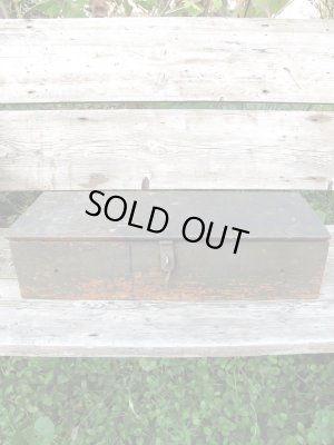 画像2: ＵＳＡ輸入 VINTAGE ビンテージ wood TOOL BOX 道具箱