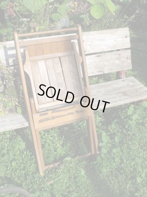 画像7: SALE！￥９８００→￥６５００！ＵＳＡ輸入 VINTAGE ホールディング チェア 折りたたみ椅子 H