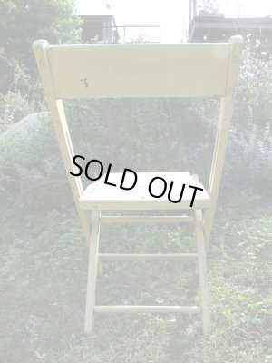 画像4: SALE！￥９８００→￥６５００！ＵＳＡ輸入 VINTAGE ホールディング チェア 折りたたみ椅子 G
