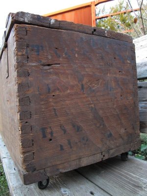 画像4: ＵＳＡ輸入 30's VINTAGE ビンテージ Wood tool BOX 道具箱 