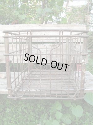 画像4: ＵＳＡ輸入 VINTAGE ビンテージ アイアンメッシュ BOX 鉄かご 道具箱