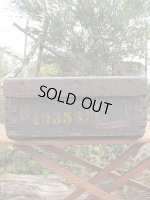 画像3: ＵＳＡ輸入 20's30's VINTAGE ビンテージ Wood BOX 書類箱？