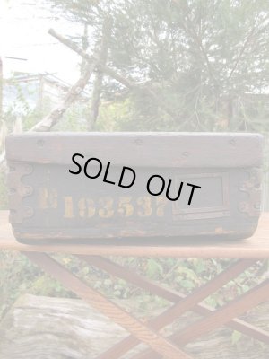 画像2: ＵＳＡ輸入 20's30's VINTAGE ビンテージ Wood BOX 書類箱？