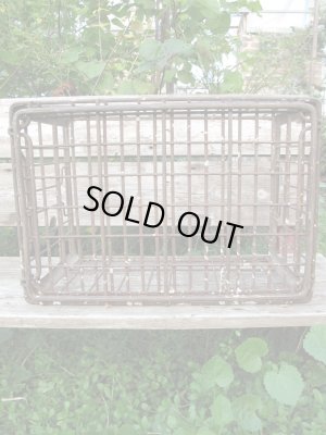 画像8: ＵＳＡ輸入 VINTAGE ビンテージ アイアンメッシュ BOX 鉄かご 道具箱