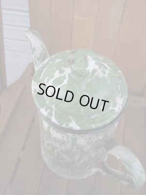 画像4: VINTAGE ビンテージ enamel pot ホーロー ポット 琺瑯