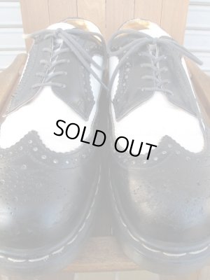 画像2: イギリス製 VINTAGE ビンテージ Dr.Martens ドクターマーチン wingtip ウイングチップ 5ホール
