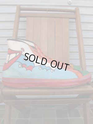 画像2: DEAD STOCK！70's Vintage Petermax sneaker ビンテージ ピーターマックス 総柄スニーカー