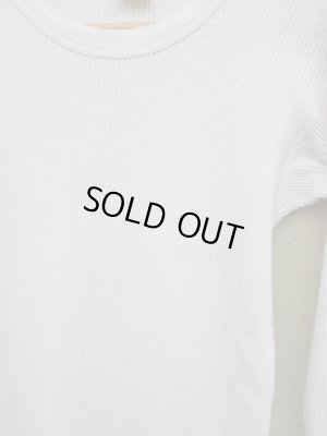 画像2: 60s Vintage WEST cotton100% Thermal ビンテージ ウエスト サーマル S