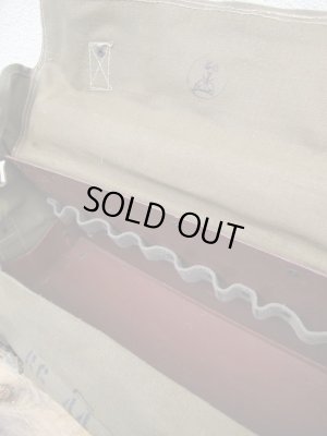 画像8: France ARMY 50's VINTAGE ビンテージ tool BAG フランス軍 キャンバスツールバッグ 道具箱 