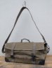 画像1: France ARMY 50's VINTAGE ビンテージ tool BAG フランス軍 キャンバスツールバッグ 道具箱  (1)