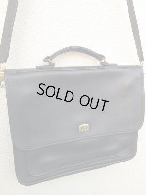 画像2: 送料無料！！90's USA製 COACH コーチ ショルダーバッグ ブリーフケース 2way