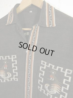 画像2: Vintage GUATENALA shirt 手刺繍 ガテマラ シャツ 