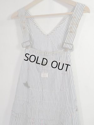 画像2: USA 60s Vintage BIG MAC over all Hickory ヒッコリー エプロン付き オーバーオール