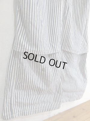 画像6: USA 60s Vintage BIG MAC over all Hickory ヒッコリー エプロン付き オーバーオール