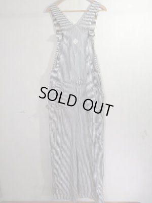 画像7: USA 60s Vintage BIG MAC over all Hickory ヒッコリー エプロン付き オーバーオール