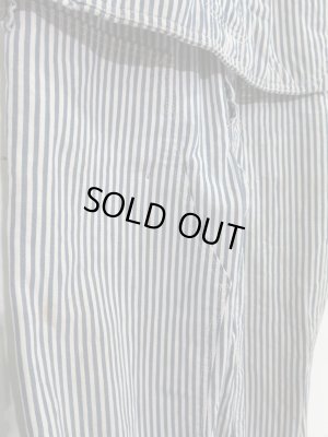 画像5: USA 60s Vintage BIG MAC over all Hickory ヒッコリー エプロン付き オーバーオール