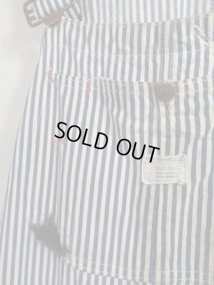 画像3: USA 60s Vintage BIG MAC over all Hickory ヒッコリー エプロン付き オーバーオール