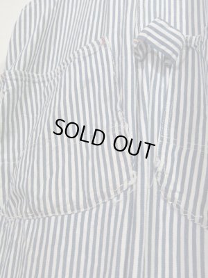 画像8: USA 60s Vintage BIG MAC over all Hickory ヒッコリー エプロン付き オーバーオール