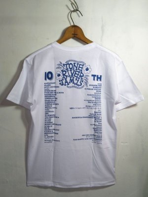 画像3: 半額ＳＡＬＥ！￥２０００→￥１０００！TONE RIVER JAM'15 オフィシャル Tシャツ ホワイト