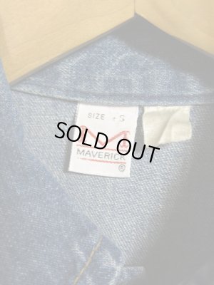 画像5: 70s VINTAGE MAVERICK ビンテージ マーベリック デニムシャツ sizeＳ