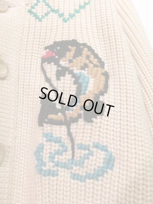 画像3: カナダ製 ビンテージ TUNDRA ショールカラー カナディアンセーター